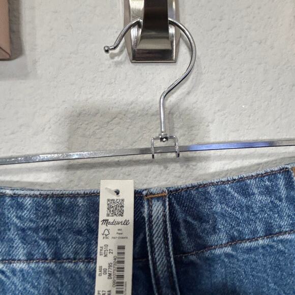 NEW Madewell Women's Wide Sweep Denim Jeans Size 27 Java Wash Preppy - Picture 7 of 12